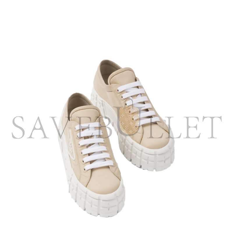 PRADA DOUBLE WHEEL RE-NYLON GABARDINE SNEAKERS 1E260M PRADA DOUBLE WHEEL RE-NYLON GABARDINE SNEAKERS 1E260M